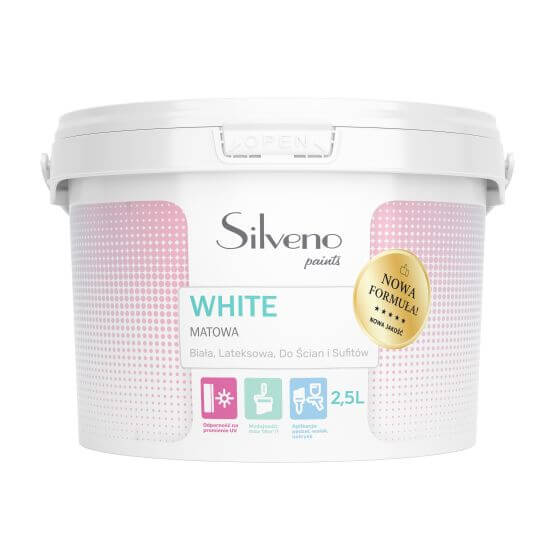Emulsja White 2.5L Silveno