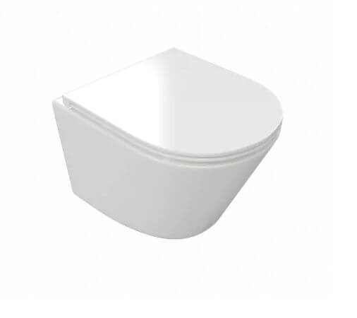 Miska WC Wisząca Joker + Deska Wolnoopadająca CENL.4504.470.WH Excellent