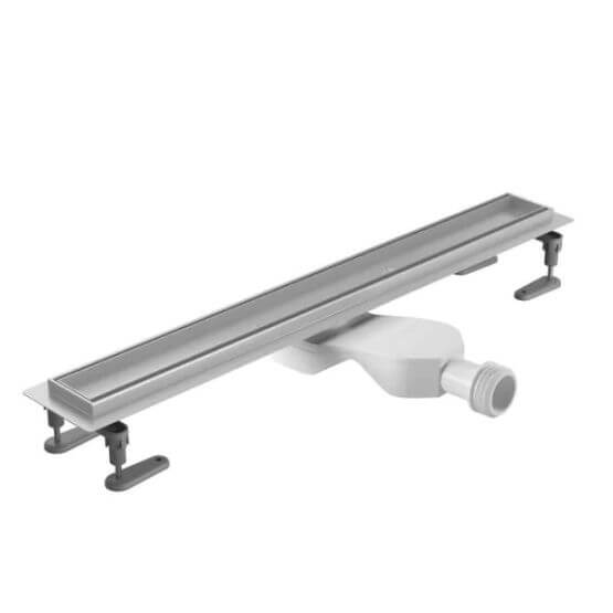 Odpływ Liniowy 90cm Z Rusztem Do Zabudowy Płytką, Stal Nierdzewna Polerowana Stilio INEX.1515.900.P.SNP Excellent