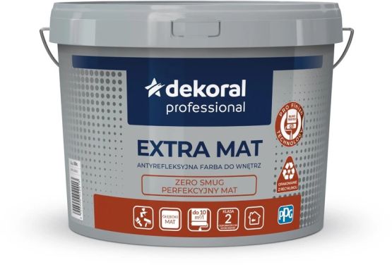Farba Antyrefleksyjna Professional Extra Mat 2,31L Baza ZN Dekoral