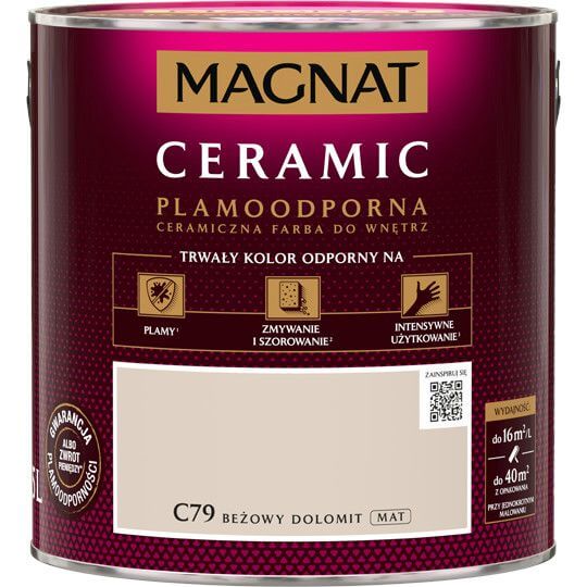 Farba Ceramiczna Ceramic Beżowy Dolomit C79 2.5L Magnat