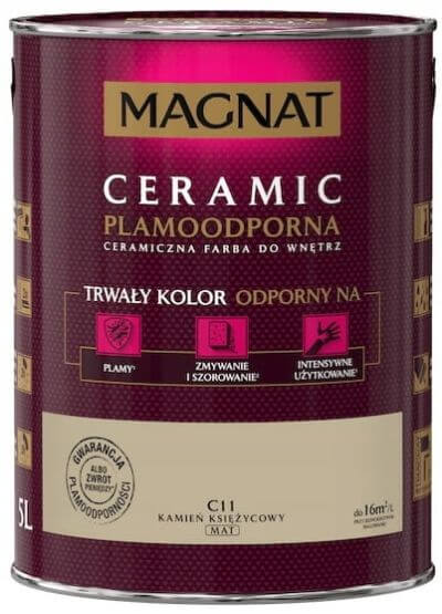 Farba Ceramiczna Magnat C11 Kamień Księżycowy 5L