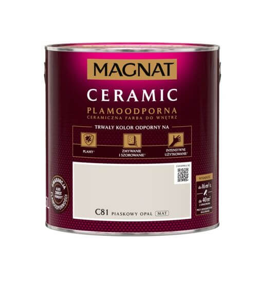 Farba Ceramiczna Magnat C81 Piaskowy Opal 2.5L