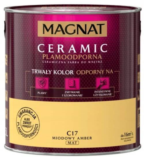 Farba Ceramiczna Magnat Ceramic C17 Miodowy Amber 2,5l