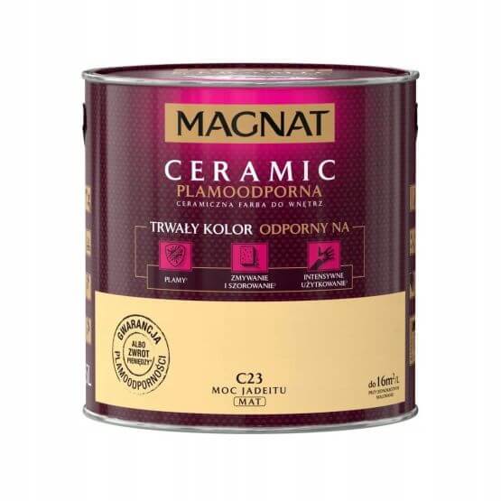 Farba Ceramiczna Magnat Ceramic C23 Moc Jadeitu 2,5l