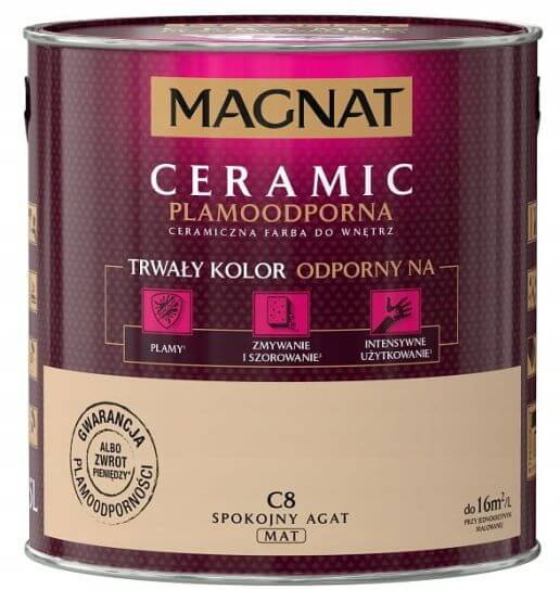 Farba Ceramiczna Magnat Ceramic C8 Spokojny agat 5l