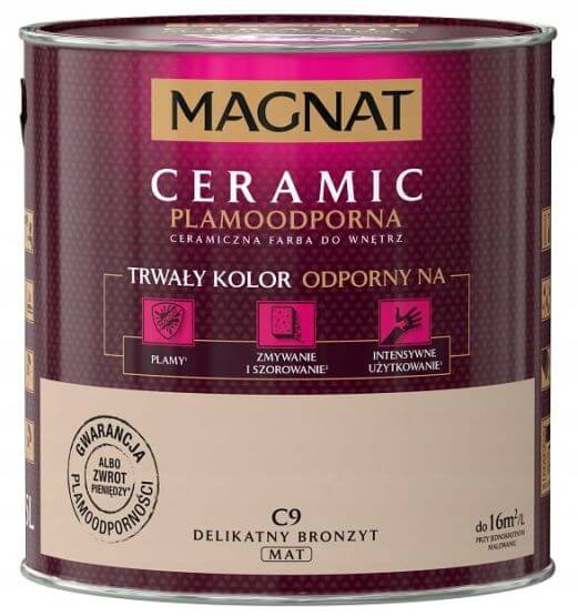 Farba Ceramiczna Magnat Ceramic C9 Delikatny Bronzyt 2,5l