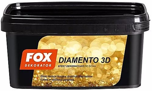 Farba Dekoracyjna Diamento 3D Mars 1L Fox