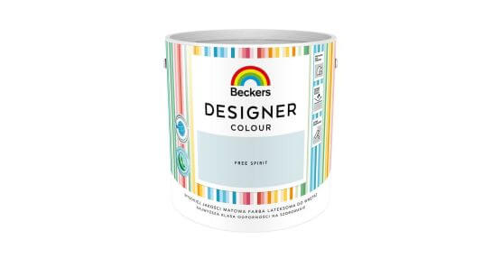 Farba Lateks Designer Colour Free Spirit 5L Beckers