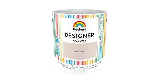 Farba Lateks Designer Colour French Chic 2,5L Beckers