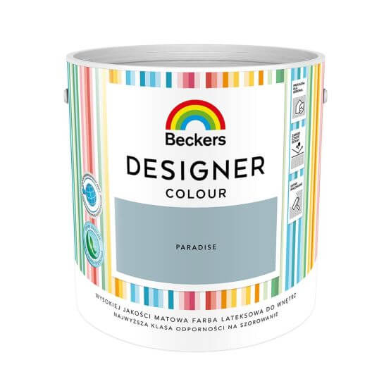 Farba Lateks Designer Colour Paradise 2,5L Beckers