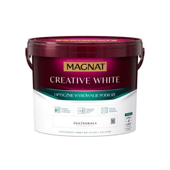 Farba Lateksowa Magnat Creative White 2,5L