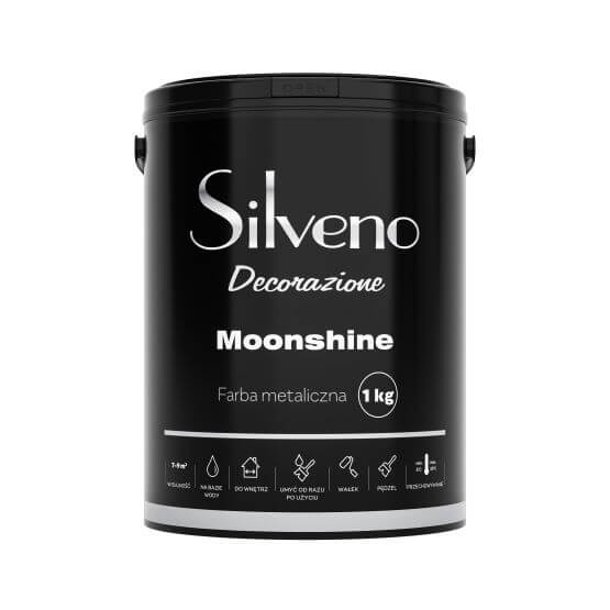 Farba Metaliczna Moonshine 1kg Silveno Decorazione