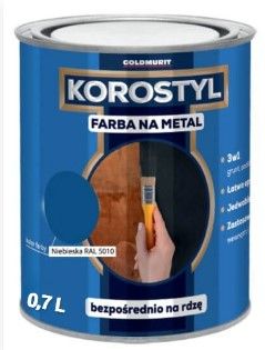 Farba Na Metal Korostyl Niebieski 5010 0,7L Goldmurit