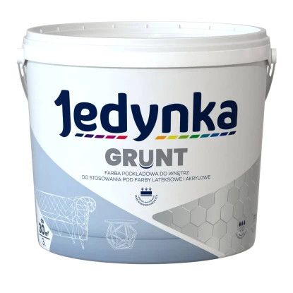 Farba Podkładowa Grunt Biały 10L Jedynka