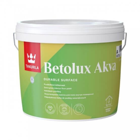 Farba Szybkoschnąca Ekologiczna Betolux Akva Baza A 2,7L Tikkurila