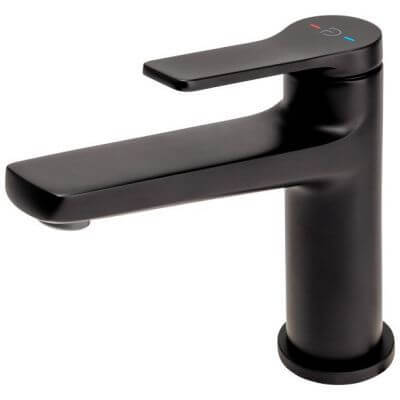 Bateria Umywalkowa Stojąca Seppia Czarny Mat FD1-SPA-2-22 Fdesign