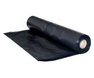 Folia Budowlana Czarna Typ 200 5mx20m - 100m2 Goldmurit