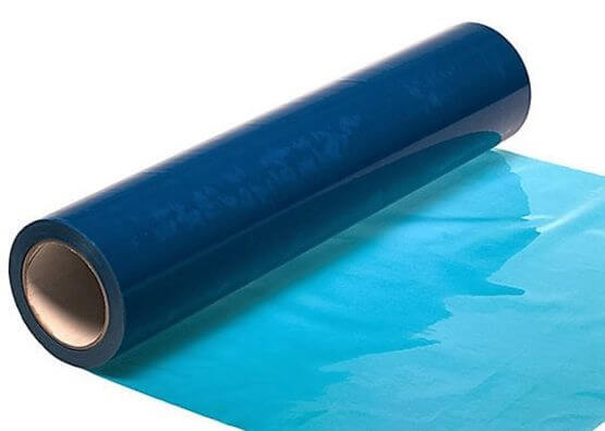 Folia Ochronna Samoprzylepna Niebieska 50cm/75m Silveno