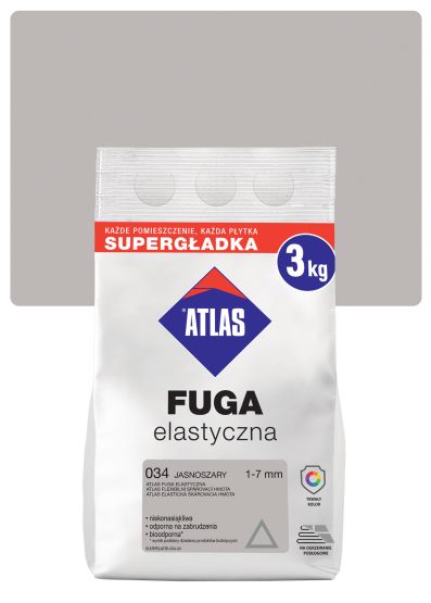 Fuga Elastyczna 3 Kg Jasnoszary 034 Atlas