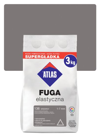 Fuga Elastyczna 3 Kg Srebny 136 Atlas