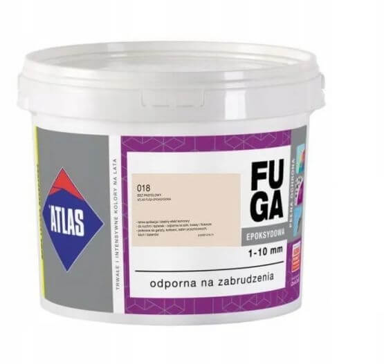 Fuga Epoksydowa Beżowa Pastelowa 5 Kg 018 Atlas