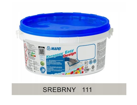 Fuga Kerapoxy ED Srebro 111 1,5 kg Mapei