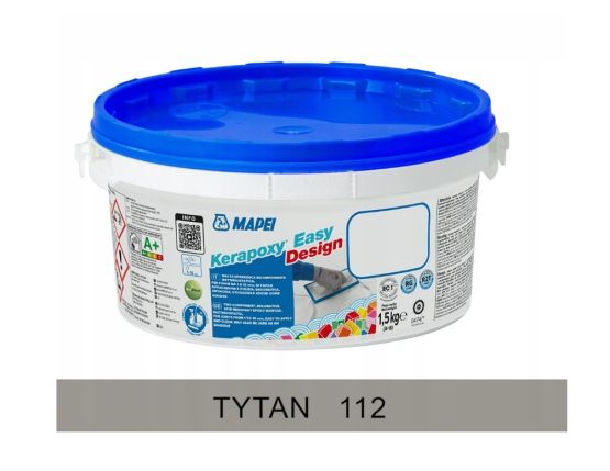 Fuga Kerapoxy ED Tytanowy 112 1,5 kg Mapei