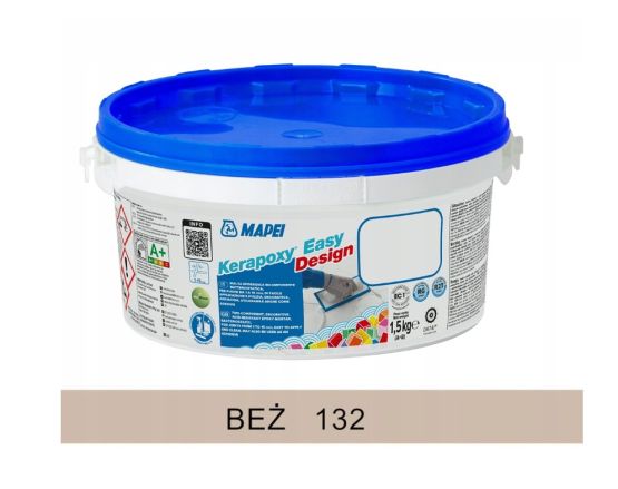 Fuga Kerapoxy ED Beżowy 132 1,5 kg Mapei
