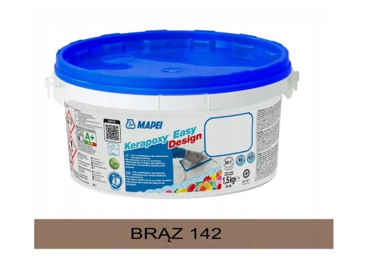 Fuga Kerapoxy ED Brązowy 142 1,5 kg Mapei