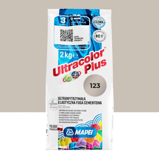 Fuga Ultracolor Plus Antyczny Biały 123 2 kg Mapei