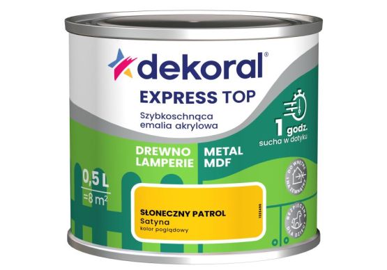 Emalia Szybkoschnąca Do Dzieła Słoneczny Patrol 0,5L Dekoral