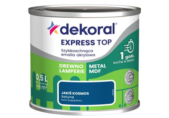 Emalia Szybkoschnąca Do Dzieła Jakiś Kosmos Satyna 0,5L Dekoral