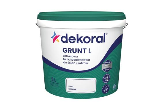 Farba Lateksowa Podkładowa 5L Dekoral