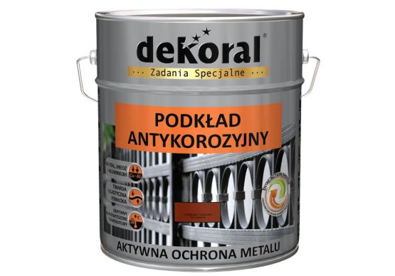 Podkład Antykorozyjny Czerwony Tlenkowy 10L Dekoral