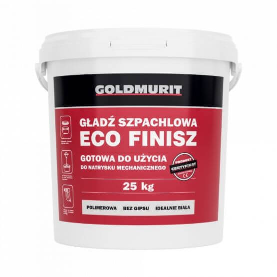 Gładź Szpachlowa Eco Finisz Wiadro Goldmurit