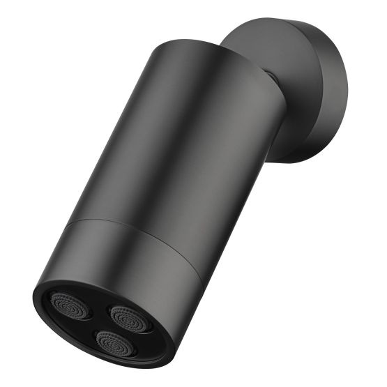 Głowica Prysznicowa Montowana Na Ścianie Ovelo Gun Metal 04064BN Emporia