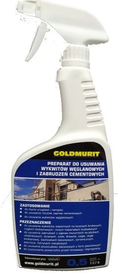 Super Czyścik -Usuwacz Zabrudzeń Cementowych 0.5l atomizer Goldmurit