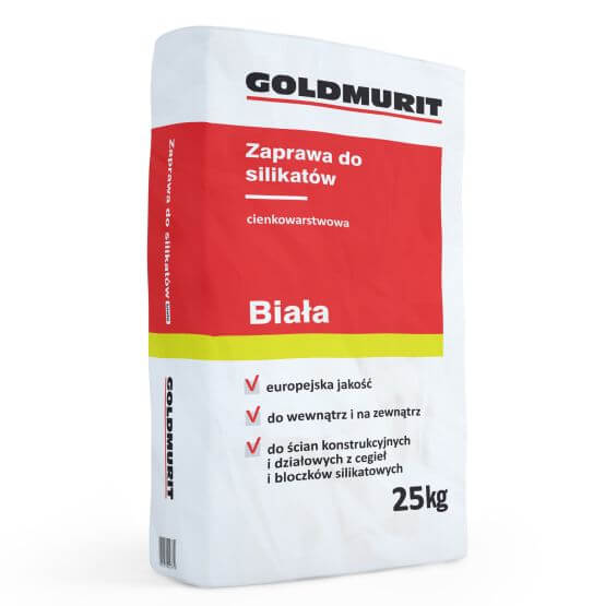 Zaprawa do Silikatów Biała Goldmurit