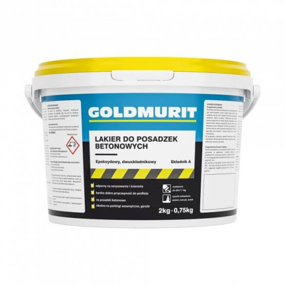 Lakier Do Posadzek Betonowych 2kg A+ 0.75kg B Goldmurit