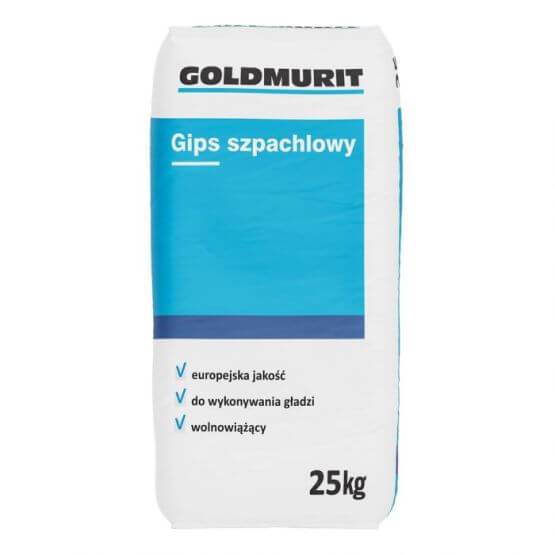 Gips Szpachlowy 25kg Goldmurit