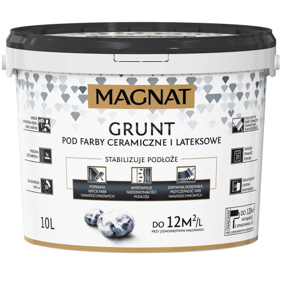 Grunt Pod Farby Ceramiczne i Lateksowe 10L Magnat