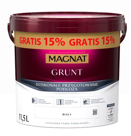 Grunt Pod Farby Ceramiczne i Lateksowe 11,5L Magnat