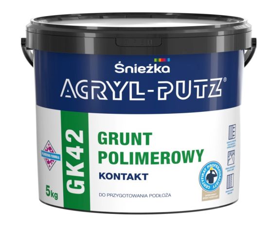 Grunt Polimerowy Acryl Purz GK42 5kg Śnieżka
