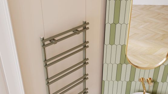 Grzejnik Łazienkowy Minimo 1265x500 Czarny Mat MINP12650500S040 Luxrad