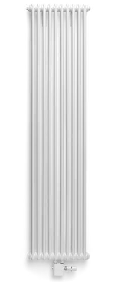 Grzejnik Pionowy 2-Kolumnowy Ritmo V-2K/65  0270x1800 9016 Vasco