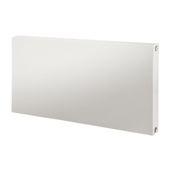 Grzejnik Stalowy Płytowy Z Gładką Płytą Czołową Z Podłączeniem Bocznym Plan Compact FC22 600x600 mm Biały RAL9016 F092206006010300 Purmo