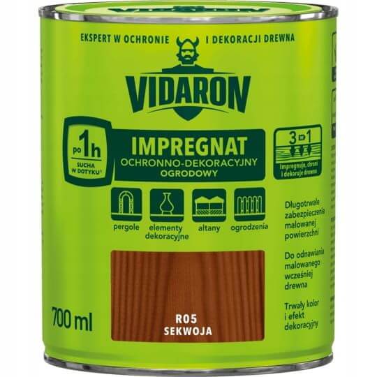 Impregnat Ochronno Dekoracyjny Ogrodowy Sekwoja R05 700 ml Vidaron