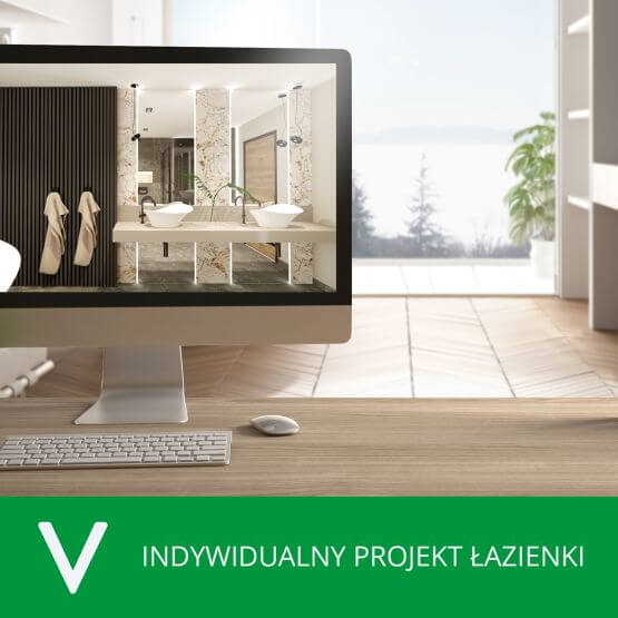 Indywidualny projekt łazienki viverto.pl