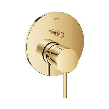 Jednouchwytowa Bateria Prysznicowa Do Obsługi Dwóch Wyjść Wody Atrio Cool Sunrise 24066GL3 Grohe